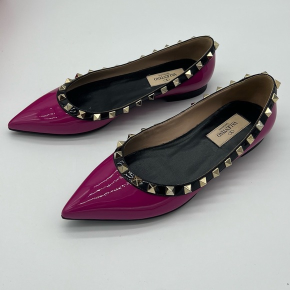 Authentic Valentino Garavani rockstud flats - Picture 5 of 12
